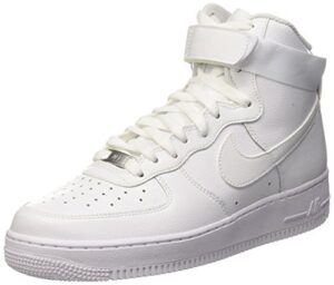 nike mens air force 1 high '07 cw2290 111 triple white - size 11