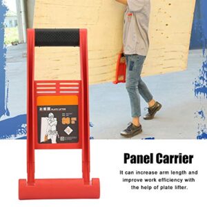 Panel Carrier, Plate Panel Lifter Plywood Loader Gypsum Panel Gripper, With Skid-proof Handle Board Carrier for Moving Boards Industry