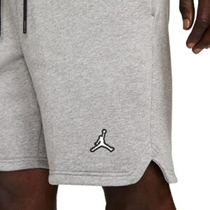 Jordan Men's Carbon Heather Essentials Fleece Shorts - M