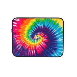 Tie Dye Laptop Sleeve Case 10 12 13 15 17 Inch for Men Women Boys Girls,Waterproof Oxford Cloth Laptop Sleeve Carrying Bag Suitable for Most Ipads and Laptops Notebook Computer Pocket Tablet 15 Inch