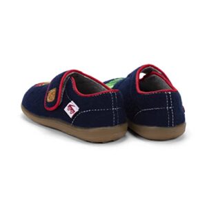 See Kai Run Cruz II - Easy-On Felted Wool Slippers for Little Kids - Hungry Caterpillar, Toddler 7