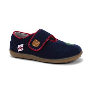 See Kai Run Cruz II - Easy-On Felted Wool Slippers for Little Kids - Hungry Caterpillar, Toddler 7