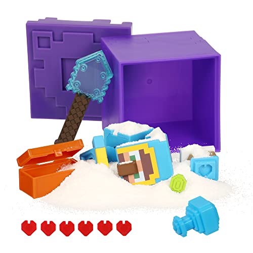 Treasure X Minecraft Caves & Cliffs Multi Pack. Overworld Minecraft Characters. Mine, Discover & Craft with 10 Levels of Adventure & 12 Mine & Craft Characters to Collect. 2 Pack