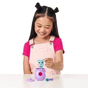 Magic Mixies Mixlings Sparkle Magic Mega 4 Pack, Magic Wand Reveals Magic Power, for Kids Aged 5 and Up, Multicolor