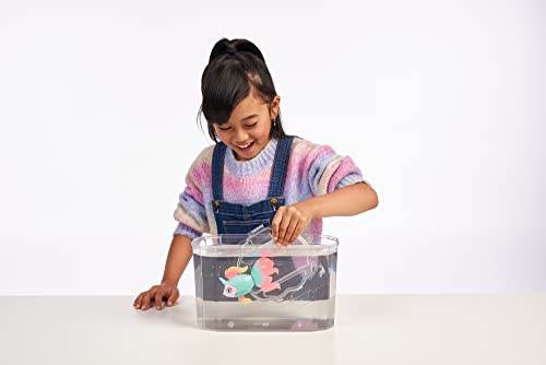 Little Live Pets - Lil' Dippers: Fantasea | Interactive Toy Fish & Tank, Magically Comes Alive in Water, Feed and Swims Like A Real Fish