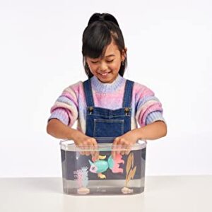 Little Live Pets - Lil' Dippers: Fantasea | Interactive Toy Fish & Tank, Magically Comes Alive in Water, Feed and Swims Like A Real Fish