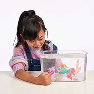 Little Live Pets - Lil' Dippers: Fantasea | Interactive Toy Fish & Tank, Magically Comes Alive in Water, Feed and Swims Like A Real Fish