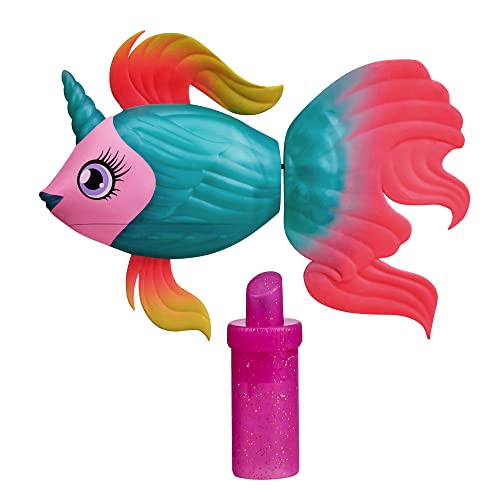 Little Live Pets - Lil' Dippers: Fantasea | Interactive Toy Fish & Tank, Magically Comes Alive in Water, Feed and Swims Like A Real Fish