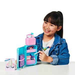 REAL LITTLES Unicorn Travel Pack with Toy Suitcase, Carry Bag, Unicorn Journal and 15 Surprise Toy Accessories Inside - Amazon Exclusive