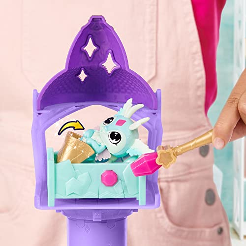 Magic Mixies Mixlings Magic Castle Super Pack, Expanding Playset with Magic Wand That Reveals 5 Magic Moments and 2 Collector's Cauldrons, for Kids Aged 5 and Up, Amazon Exclusive