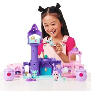 Magic Mixies Mixlings Magic Castle Super Pack, Expanding Playset with Magic Wand That Reveals 5 Magic Moments and 2 Collector's Cauldrons, for Kids Aged 5 and Up, Amazon Exclusive