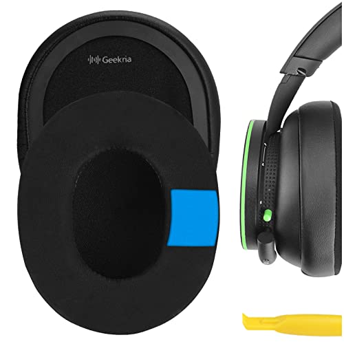 Geekria Sport Cooling Gel Replacement Ear Pads for Microsoft Xbox Wireless, Xbox Stereo Headset 20th Anniversary Special Edition Headphones Ear Cushions, Headset Earpads, Ear Cups Cover (Black)