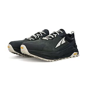 ALTRA Men's AL0A7R6R Olympus 5 Low GTX Trail Running Shoe, Black - 12.5 M US