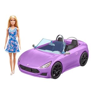 barbie convertible with doll