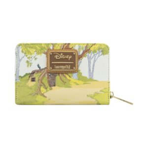 Loungefly Wallet: Disney Winnie The Pooh - Kanga and Roo Faux Leather Wallet Multicolor, Amazon Exclusive