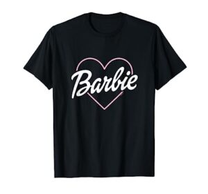 barbie - logo heart t-shirt