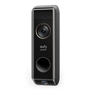 eufy Security Video Doorbell S330 (Battery-Powered) add-on, Security Camera, Dual Motion Detection, Package Detection, 2K HD, Family Recognition, No Monthly Fee, Motion Only Alert