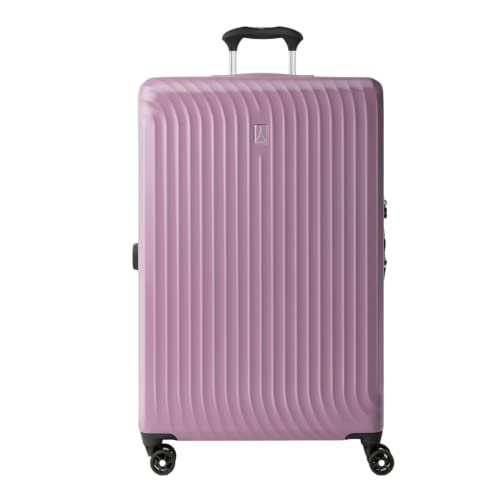 Travelpro Maxlite Air Hardside Expandable Luggage, 8 Spinner Wheels, Lightweight Hard Shell Polycarbonate, Orchid Pink Purple, Checked-Large 28-Inch