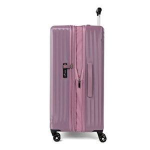 Travelpro Maxlite Air Hardside Expandable Luggage, 8 Spinner Wheels, Lightweight Hard Shell Polycarbonate, Orchid Pink Purple, Checked-Large 28-Inch