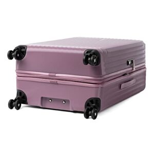 Travelpro Maxlite Air Hardside Expandable Luggage, 8 Spinner Wheels, Lightweight Hard Shell Polycarbonate, Orchid Pink Purple, Checked-Large 28-Inch