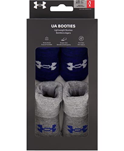 Under Armour Baby Boys' Knit Bootie Sock, Royal Blue, 0-6 Months