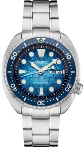 seiko prospex us special edition ocean conservation turtle diver 200m automatic blue dial men's watch srph59