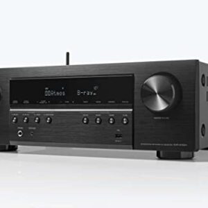 Denon AVR-S760H 7.2-Channel Home Theater AV Receiver 8K Video Ultra HD 4K/120 - (New 2021) (Renewed)