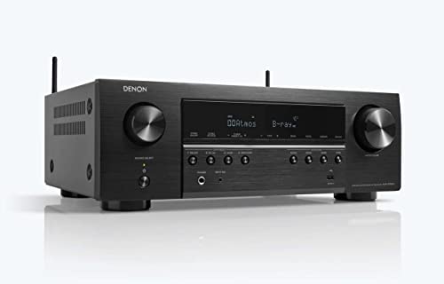 Denon AVR-S760H 7.2-Channel Home Theater AV Receiver 8K Video Ultra HD 4K/120 - (New 2021) (Renewed)