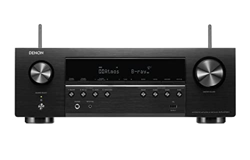 Denon AVR-S760H 7.2-Channel Home Theater AV Receiver 8K Video Ultra HD 4K/120 - (New 2021) (Renewed)