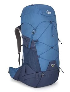 lowe alpine sirac multi-day hiking backpack, sirac 50 liter, deep ink/ink
