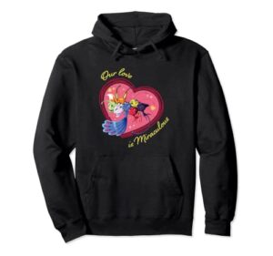 miraculous ladybug valentine's day kwamis love is miraculous pullover hoodie