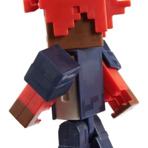 Mattel Minecraft Creator Series Wrist Spikes Figure, Collectible Building Toy, 3.25-inch Action Figure with Accessories, Gift for Ages 6 Years & Older