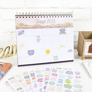 bloom daily planners Inspirational & Motivational Quotes Planner Stickers (8 Sheets / 200+ Stickers) - Hand-Lettered Positive Cute Aesthetic Quotes for Decorating Organizers, Scrapbooks, Laptops, etc.