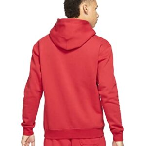 Jordan Gym Red Essentials Fleece Pullover Hoodie - XL