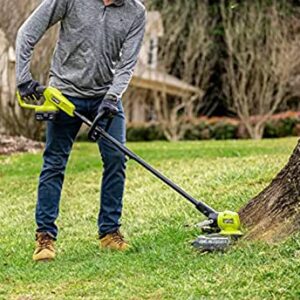 RYOBI ONE+ HP 18V Brushless 13 in. Cordless Battery String Trimmer with 4.0 Ah Battery and Charger