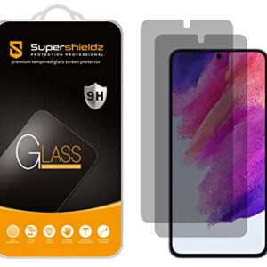 Supershieldz (2 Pack) (Privacy) Anti Spy Screen Protector Designed for Samsung Galaxy S21 FE 5G [Not Fit for Galaxy S21] Tempered Glass, Anti Scratch, Bubble Free