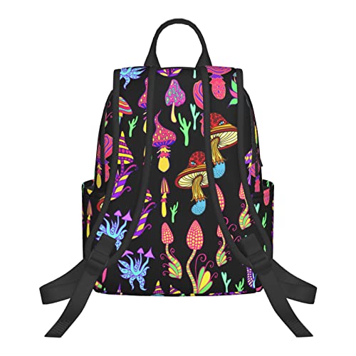 bassyil Mushroom Backpack Bookbag Laptop Backpacks Multipurpose Daypack For Boys Girls School Men Women Picnic Travel Hiking