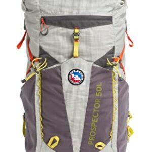 Big Agnes Prospector 50L Backpack for Extended Overnight Hiking, Fog, Large