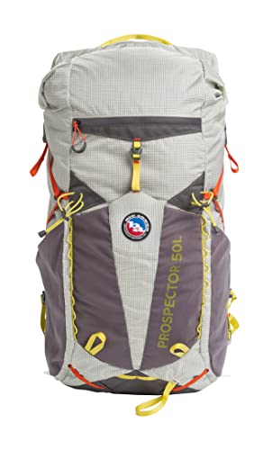 Big Agnes Prospector 50L Backpack for Extended Overnight Hiking, Fog, Large