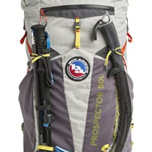 Big Agnes Prospector 50L Backpack for Extended Overnight Hiking, Fog, Large