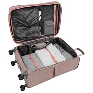 LONDON FOG Yorkshire 4 Piece Set, Rose Charcoal