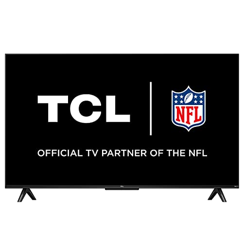 TCL 43" Class 4-Series 4K UHD HDR Smart Roku TV – 43S455, Black