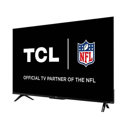 TCL 43" Class 4-Series 4K UHD HDR Smart Roku TV – 43S455, Black