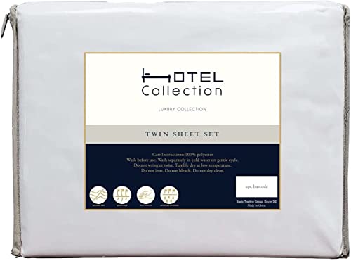 Hotel Collections Hotel Collection Sheet Set - Hotel Luxury 1800 Bedding Sheets & Pillowcases - Extra Soft Cooling Bed Sheets -