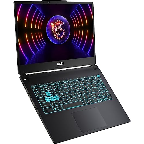 MSI Cyborg 15 Thin GF63 15.6" FHD 144Hz (Intel 16-core i7-12650H, 64GB DDR5 RAM, 2TB SSD, GeForce RTX 4060 8GB) Gaming Laptop,Webcam, Backlit, WiFi 6, Ethernet, HDMI Cable, Win 11 Home - 2023