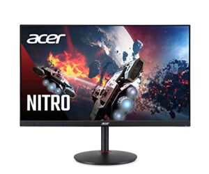 acer nitro xv272u vbmiiprx 27" zero-frame wqhd 2560 x 1440 gaming monitor | amd freesync premium agile-splendor ips overclock to 170hz up 0.5ms 95% dci-p3 1 display port & 2 hdmi 2.0
