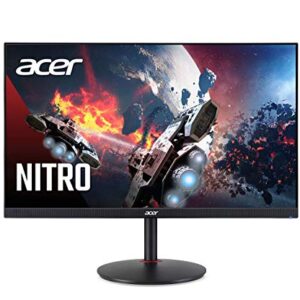 Acer Nitro XV272U Vbmiiprx 27" Zero-Frame WQHD 2560 x 1440 Gaming Monitor | AMD FreeSync Premium Agile-Splendor IPS Overclock to 170Hz Up 0.5ms 95% DCI-P3 1 Display Port & 2 HDMI 2.0