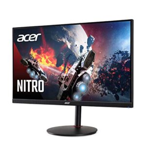 Acer Nitro XV272U Vbmiiprx 27" Zero-Frame WQHD 2560 x 1440 Gaming Monitor | AMD FreeSync Premium Agile-Splendor IPS Overclock to 170Hz Up 0.5ms 95% DCI-P3 1 Display Port & 2 HDMI 2.0