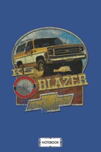 K5 Blazer 1979 Off Road Notebook: Planner, Diary, Journal, 6x9 120 Pages, Lined College Ruled Paper, Matte Finish Cover