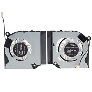 cpu gpu cooling fan for acer nitro 5 an517-52 an515-55 fmaq fml9 dc28000qdf0 dc28000qef0
